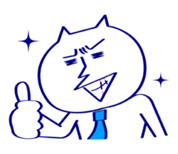 Salaryman*Nyanta sticker #2551934