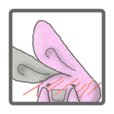 OSAKA@Rabbit sticker #2552016