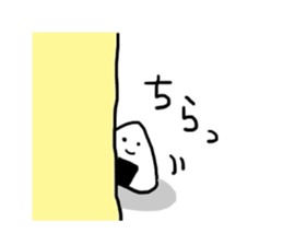 Traditional Japanese food"Mr.riceball" sticker #2552118