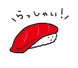 Traditional Japanese food"Mr.riceball" sticker #2552140