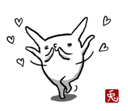 USAGIGOYA sticker #2552360