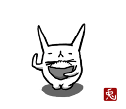 USAGIGOYA sticker #2552367