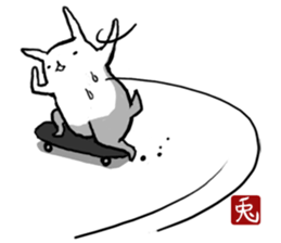 USAGIGOYA sticker #2552375