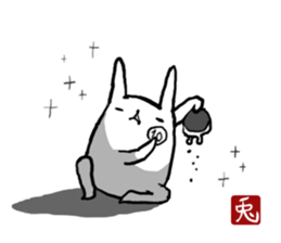 USAGIGOYA sticker #2552380