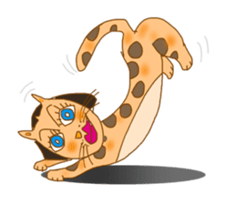 Lady Cat Mari sticker #2552384