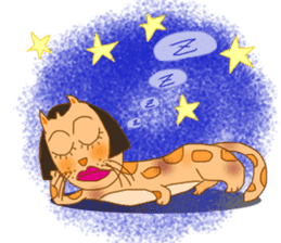 Lady Cat Mari sticker #2552392
