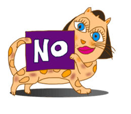 Lady Cat Mari sticker #2552398