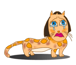 Lady Cat Mari sticker #2552399