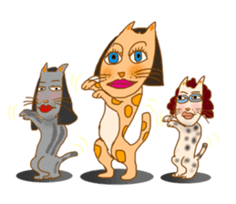 Lady Cat Mari sticker #2552402
