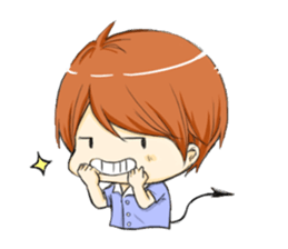 Pig-Couple With Happines sticker #2552789