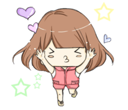 Pig-Couple With Happines sticker #2552804