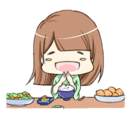 Pig-Couple With Happines sticker #2552807