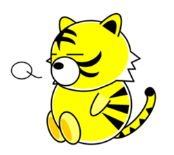 Tiger in Kansai region of Japan Vol.1 sticker #2552894