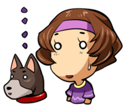 Lifestyle for women sticker #2553576