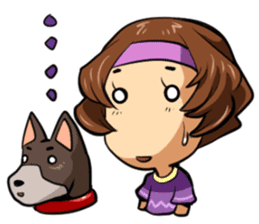 Lifestyle for women sticker #2553576