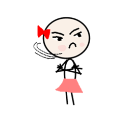 Lines of people sticker #2553597