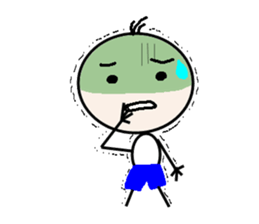 Lines of people sticker #2553600