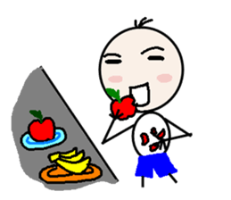 Lines of people sticker #2553611