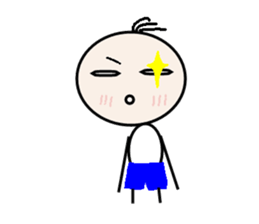 Lines of people sticker #2553621