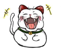 Cat Daifuku sticker #2553790