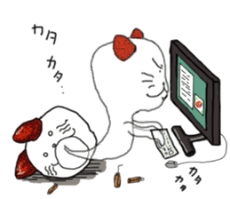 Cat Daifuku sticker #2553820