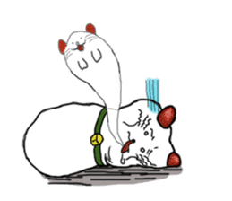 Cat Daifuku sticker #2553822