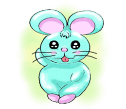 "Lucky" the mouse second edition sticker #2553952