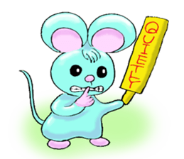 "Lucky" the mouse second edition sticker #2553953