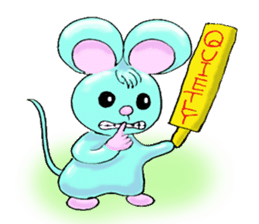 "Lucky" the mouse second edition sticker #2553953
