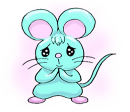 "Lucky" the mouse second edition sticker #2553955