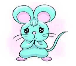 "Lucky" the mouse second edition sticker #2553955