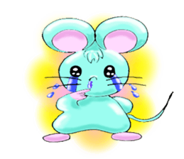 "Lucky" the mouse second edition sticker #2553964