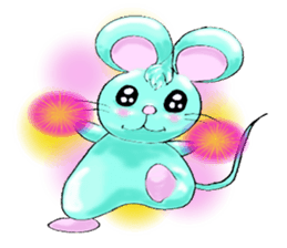 "Lucky" the mouse second edition sticker #2553965