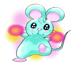 "Lucky" the mouse second edition sticker #2553965
