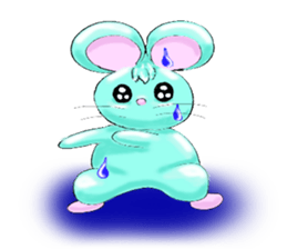 "Lucky" the mouse second edition sticker #2553966