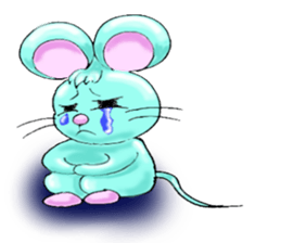 "Lucky" the mouse second edition sticker #2553967