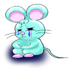 "Lucky" the mouse second edition sticker #2553967