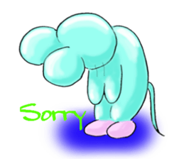 "Lucky" the mouse second edition sticker #2553970