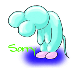 "Lucky" the mouse second edition sticker #2553970