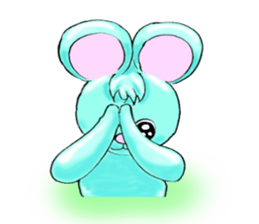 "Lucky" the mouse second edition sticker #2553971