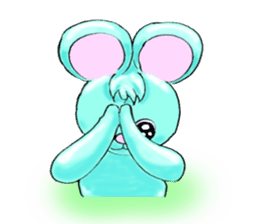 "Lucky" the mouse second edition sticker #2553971
