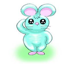 "Lucky" the mouse second edition sticker #2553973