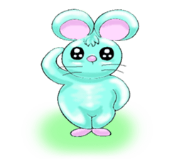 "Lucky" the mouse second edition sticker #2553973