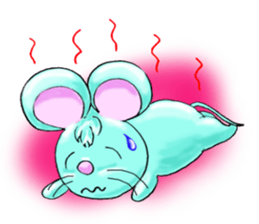 "Lucky" the mouse second edition sticker #2553975