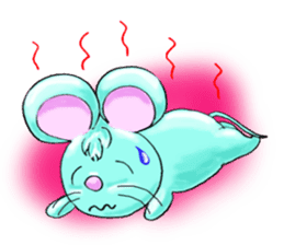 "Lucky" the mouse second edition sticker #2553975