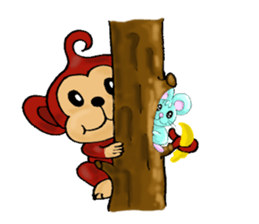 "Lucky" the mouse second edition sticker #2553978