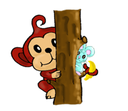 "Lucky" the mouse second edition sticker #2553978