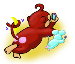 "Lucky" the mouse second edition sticker #2553981