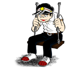 COMIC CAPTAIN sticker #2554154