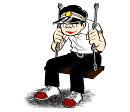 COMIC CAPTAIN sticker #2554154
